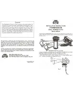 Wolo 418-24 Installation Instructions preview