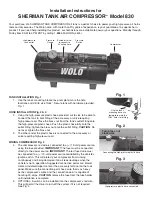 Preview for 1 page of Wolo SHERMAN TANK AIR COMPRESSOR 830 Installation Instructions