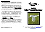 WOLSELEY SX250 Manual preview