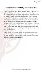 Preview for 3 page of Wolverine Airsoft INFERNO GEN 2 Owner'S Manual