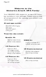 Preview for 2 page of Wolverine Airsoft REAPER GEN Owner'S Manual