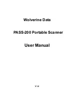 Preview for 1 page of Wolverine PASS-200 User Manual