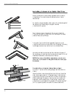 Предварительный просмотр 55 страницы Wolverine Siding and Vinyl Carpentry Soffit and Decorative Trim Installation Manual