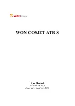 Предварительный просмотр 1 страницы WON TECH WON COSJET ATR S User Manual