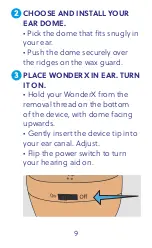 Preview for 10 page of WonderEar WonderX User Manual