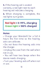 Preview for 14 page of WonderEar WonderX User Manual