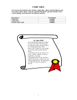 Preview for 9 page of Wonderfire airflame excel mk.3 ac 18xl rc User Manual