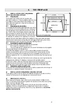 Предварительный просмотр 11 страницы Wonderfire Marseille BR622 Installer'S Manual