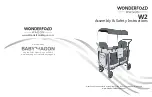 Preview for 6 page of WONDERFOLD WAGON W2 Assembly And Safety Instructions