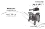 Preview for 7 page of WONDERFOLD WAGON W4 2.0 ELITE Assembly And Safety Instructions