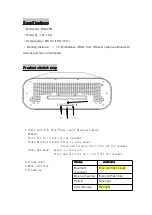 Предварительный просмотр 2 страницы Wonders Technology DS-827B Manual