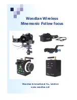 Предварительный просмотр 1 страницы Wondlan Mnemonic Follow focus User Manual