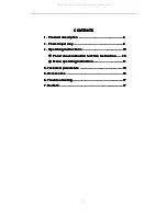 Preview for 3 page of Wondlan WM701B Operation Manual