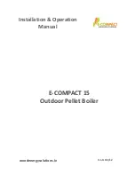 Wood Energy Solutions E-COMPACT 15 Operation Manual preview