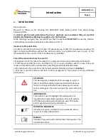 Preview for 3 page of Wood Energy Solutions E-COMPACT 15 Operation Manual