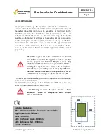 Preview for 9 page of Wood Energy Solutions E-COMPACT 15 Operation Manual