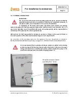 Preview for 14 page of Wood Energy Solutions E-COMPACT 40 Installation & Operation Manual