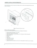 Предварительный просмотр 8 страницы Wood-Free WIS33NTW Installation And Operator'S Manual