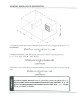 Предварительный просмотр 10 страницы Wood-Free WIS33NTW Installation And Operator'S Manual