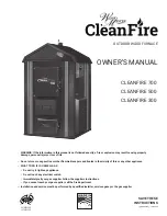 Wood master CleanFire 300 Owner'S Manual preview