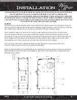 Preview for 7 page of Wood master FORCE 30 User Manual