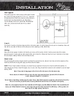 Preview for 9 page of Wood master Ultra Series User Manual