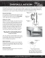 Preview for 11 page of Wood master Ultra Series User Manual