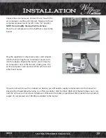 Preview for 19 page of Wood master Ultra Series User Manual