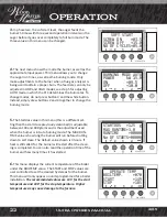 Preview for 22 page of Wood master Ultra Series User Manual