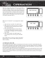 Preview for 24 page of Wood master Ultra Series User Manual