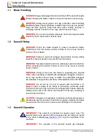 Preview for 12 page of Wood-mizer A/DH5 Safety, Setup, Operation & Maintenance Manual