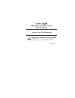 Wood-mizer Laser Sight Manual preview