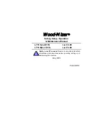 Предварительный просмотр 3 страницы Wood-mizer LT15 M2 E11S Safety, Setup, Operation & Maintenance Manual