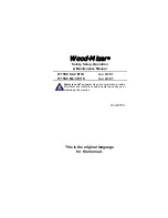 Preview for 3 page of Wood-mizer LT15SC M2 E11S Safety, Setup, Operation & Maintenance Manual