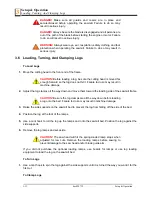 Preview for 74 page of Wood-mizer LT15SC M2 E11S Safety, Setup, Operation & Maintenance Manual