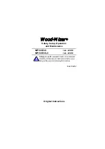 Предварительный просмотр 3 страницы Wood-mizer MP160 User Manual