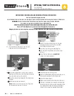 Предварительный просмотр 2 страницы Wood Stone 8645 Installation And Operation Manual