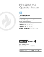 Preview for 1 page of Wood Stone BARREL TANDOOR Installation And Operation Manual