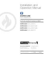 Предварительный просмотр 1 страницы Wood Stone Bistro 3030 WS-BL-3030-RFG Installation And Operation Manual