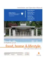 Wood Stone BISTRO 3030 Installation And Operation Manual preview