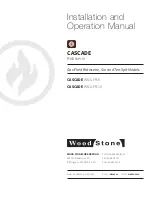 Preview for 1 page of Wood Stone CASCADE WS-GFR-10 Installation And Operation Manual