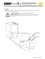 Предварительный просмотр 17 страницы Wood Stone FIRE DECK 6045 Installation And Operation Manual