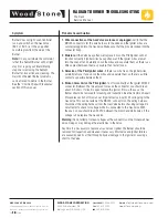 Preview for 16 page of Wood Stone FIRE DECK 6045 Service Manual