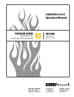 Wood Stone FIRE DECK WS-FD-11260 Installation And Operation Manual preview