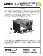 Preview for 9 page of Wood Stone Fire Deck WS-FD-6045 Installation And Operation Manual