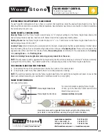 Preview for 21 page of Wood Stone Fire Deck WS-FD-6045 Installation And Operation Manual