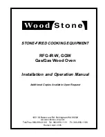 Wood Stone GGW Installation And Operation Manual предпросмотр