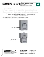 Preview for 10 page of Wood Stone MT. ADAMS WS-MS-5-W-IR Installation And Operation Manual