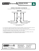 Preview for 40 page of Wood Stone MT. ADAMS WS-MS-5-W-IR Installation And Operation Manual