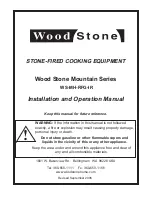 Wood Stone Mt. Adams WS-MS-5 Installation And Operation Manual preview